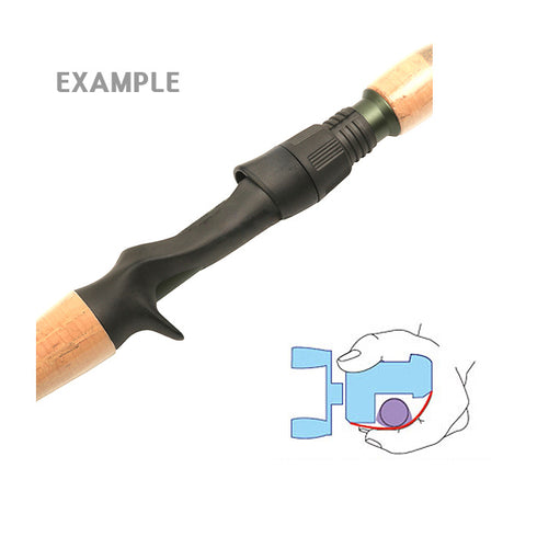 Fuji Bait Casting Reel Seats (PTSM17) - Body only