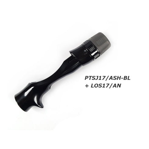 Fuji Bait Casting Reel Seats (PMTSM17/B-BL) - Black, Body only, ID 16mm