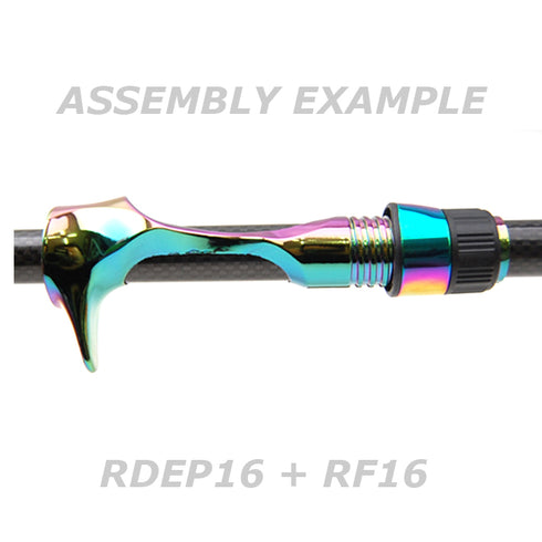 Bait Casting Reel Seats (RDEP16-AU) - Aurora,Body only