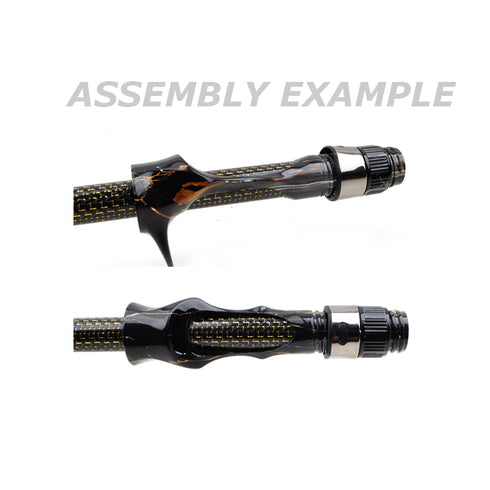 Bait Casting Reel Seats (RDEP16-BM) - Black Marble,Body only