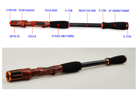 Winding Check for Fuji TVS16 Reel Seats (TV16-RSR)