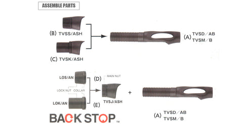 Fuji Short Nut + Humped-Shape Hood (TVSJ16/ASH-AU) - Aurora