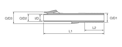 Fuji Spinning Reel Seats (VSSD16) - Body only