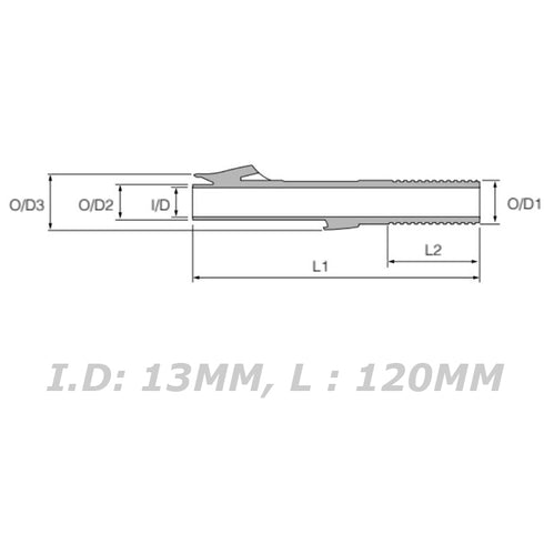 Fuji Spinning Reel Seats (VSSM16-AU) - Aurora, Body only