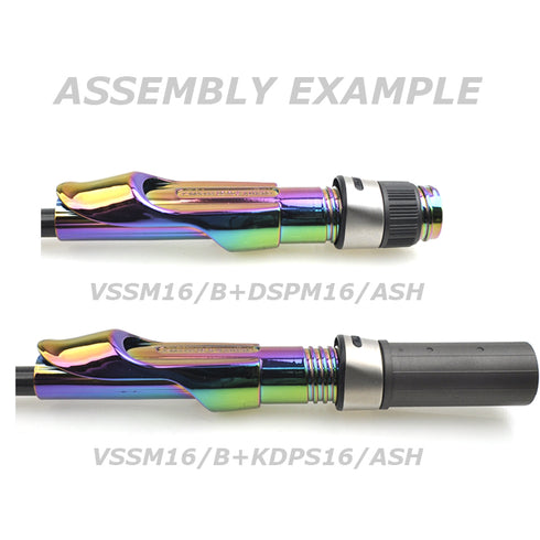 Fuji Spinning Reel Seats (VSSM16-AU) - Aurora, Body only