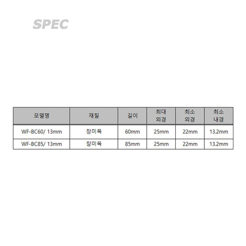 Rose Wood Rear Grip (WF-BC)- Rose Wood