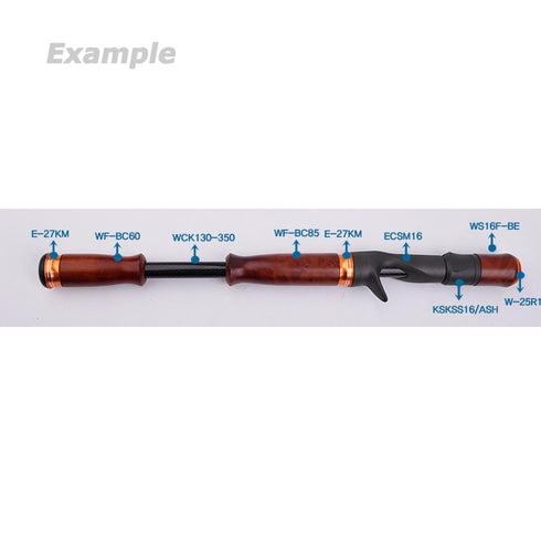 Rose Wood Rear Grip (WF-BC)- Rose Wood