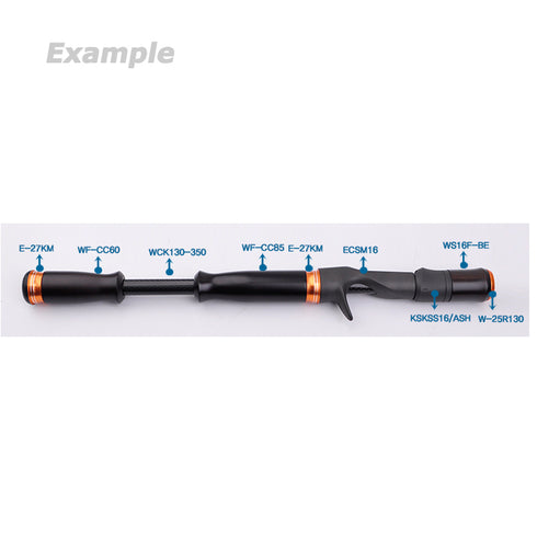 Black Wood Foregrip for Fuji KSKSS16/ASH (WS16F-CE)