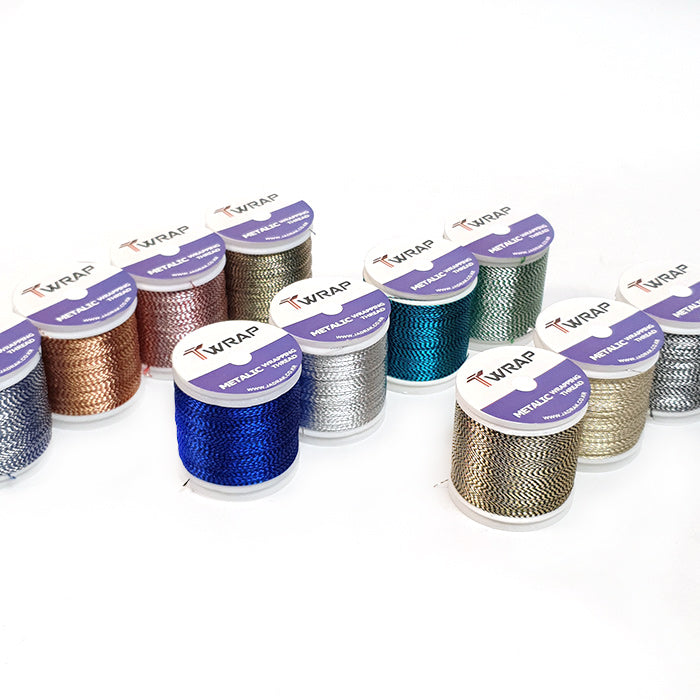 Jadrak T-WRAP 2 TONE Metallic Wrapping Threads (MT) - D Size,90m – Duri ...